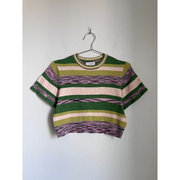 Urban Outfitters Tops - Urban Outfitters Tommy Stripe Maglia Crop Top Size SMALL